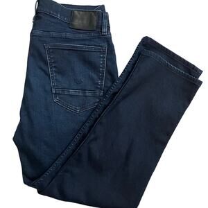 Hudson Jeans Blue Straight-Leg Denim Classic
